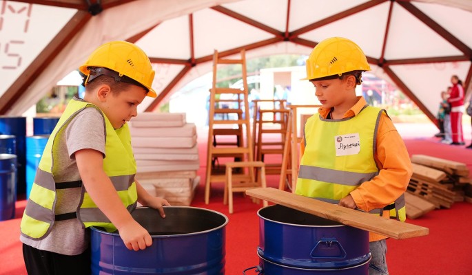Строительные игры и профессии: что ждет юных гостей на форуме-фестивале "Москва 2030"