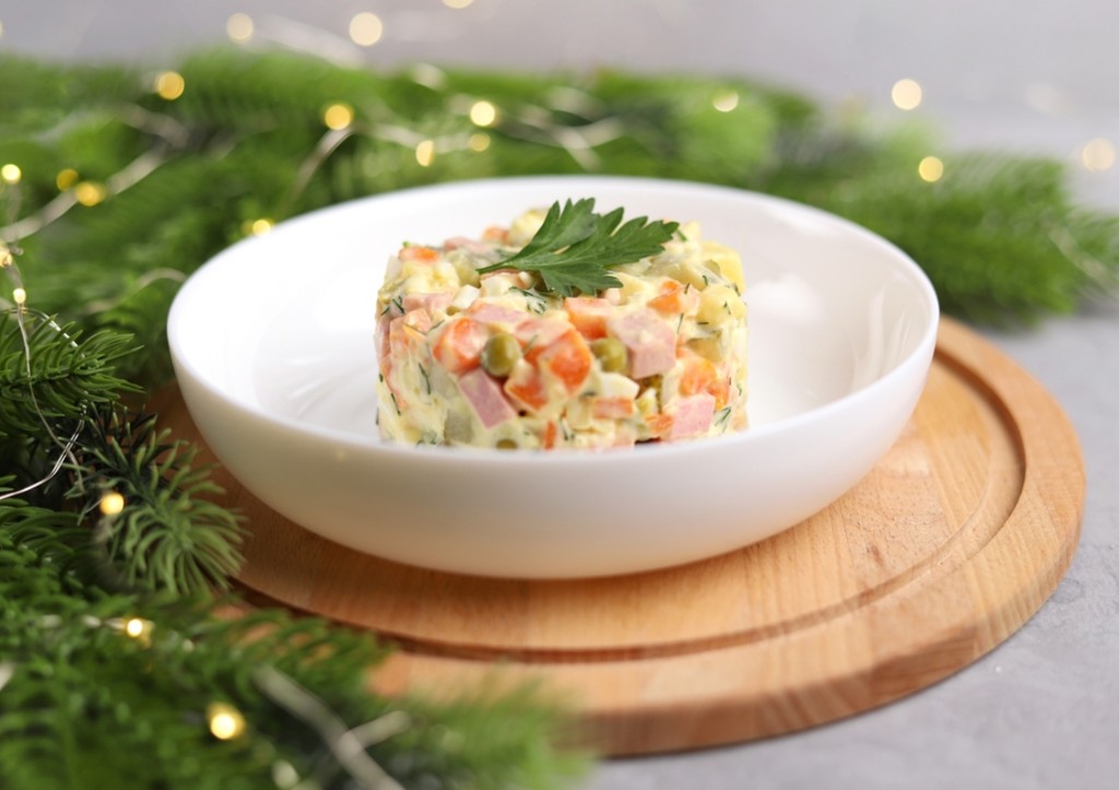 Салат оливье с вареной колбасой: пошаговый рецепт для праздничного стола