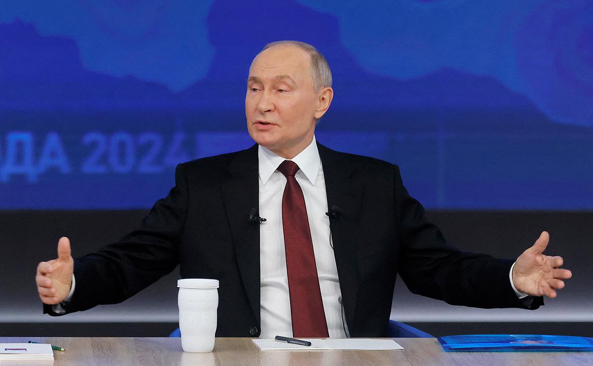 Владимир Путин (Максим Шеметов / Reuters)