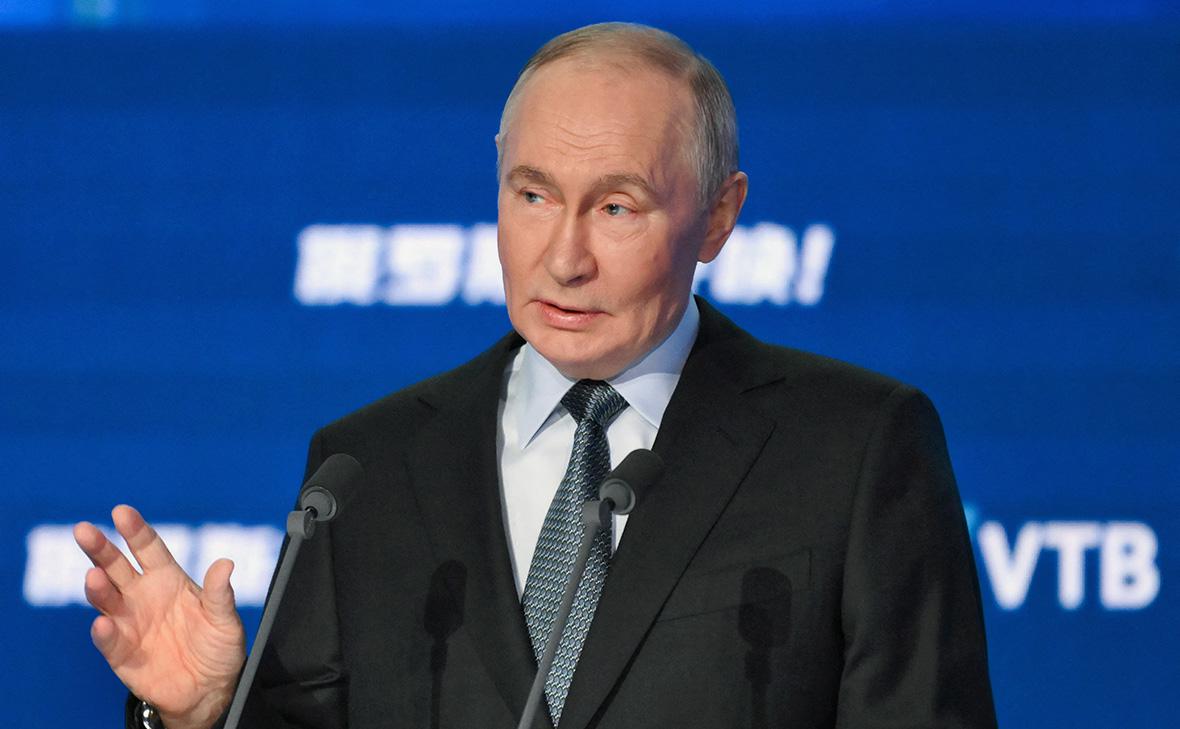 Владимир Путин (Григорий Сысоев / Sputnik / Reuters)