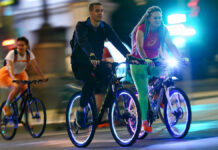 Новый сезон велофестивалей в Москве Ночной велофестиваль в Москве