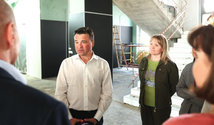 Андрей Воробьев: корпус Физмат-лицея в Сергиевом Посаде откроют уже в этом году