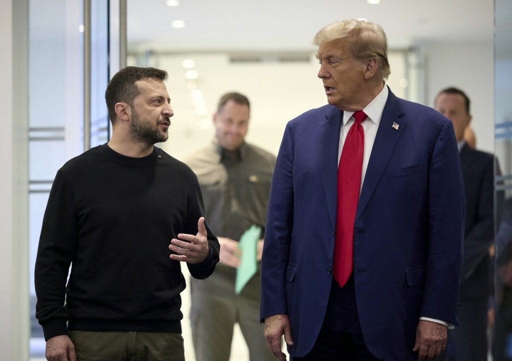 Владимир Зеленский и Дональд Трамп