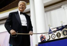 Newly-Sworn In President Donald Trump Attends Inaugural Balls