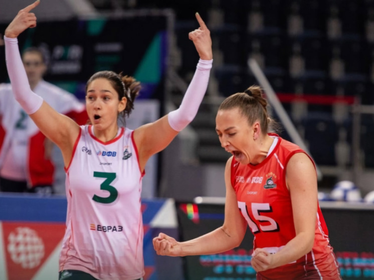Волейболистки «Уралочки-НТМК» уступили «Динамо-Метару» в матче Суперлиги