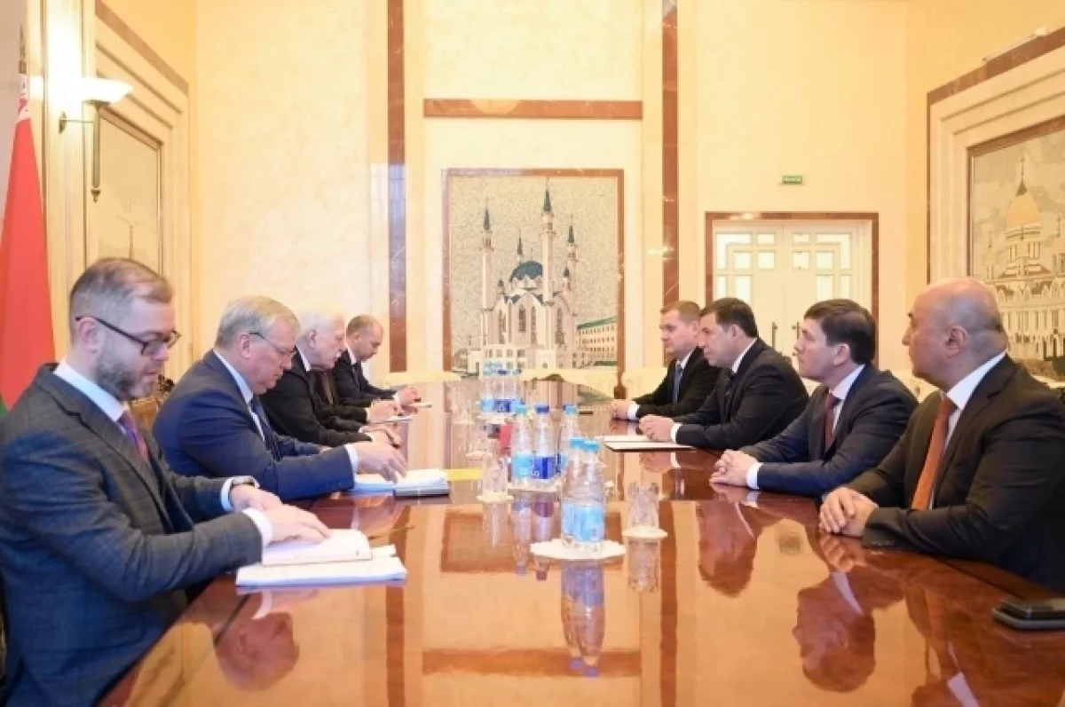 Губернатор Евгений Куйвашев проводит рабочий визит в Республике Беларусь-0