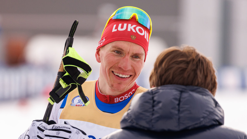 Лыжник Тиунов — о победе Большунова в финале спринта на Кубке России: мы его прозевали