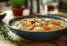 Ароматный белорусский суп с галушками - подаем со сметаной и чесноком aromatnyj belorusskij sup s galushkami podaem so smetanoj i chesnokom-ekaterinburgu-ru-174466183400-0