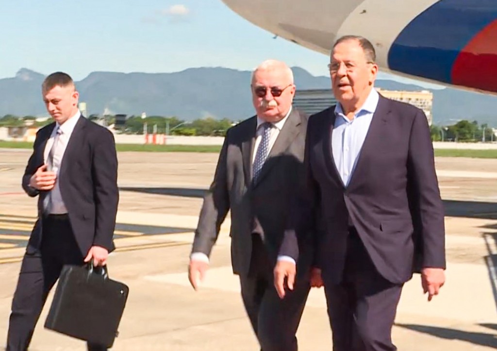 Рабочий визит главы МИД России Лаврова в Бразилию