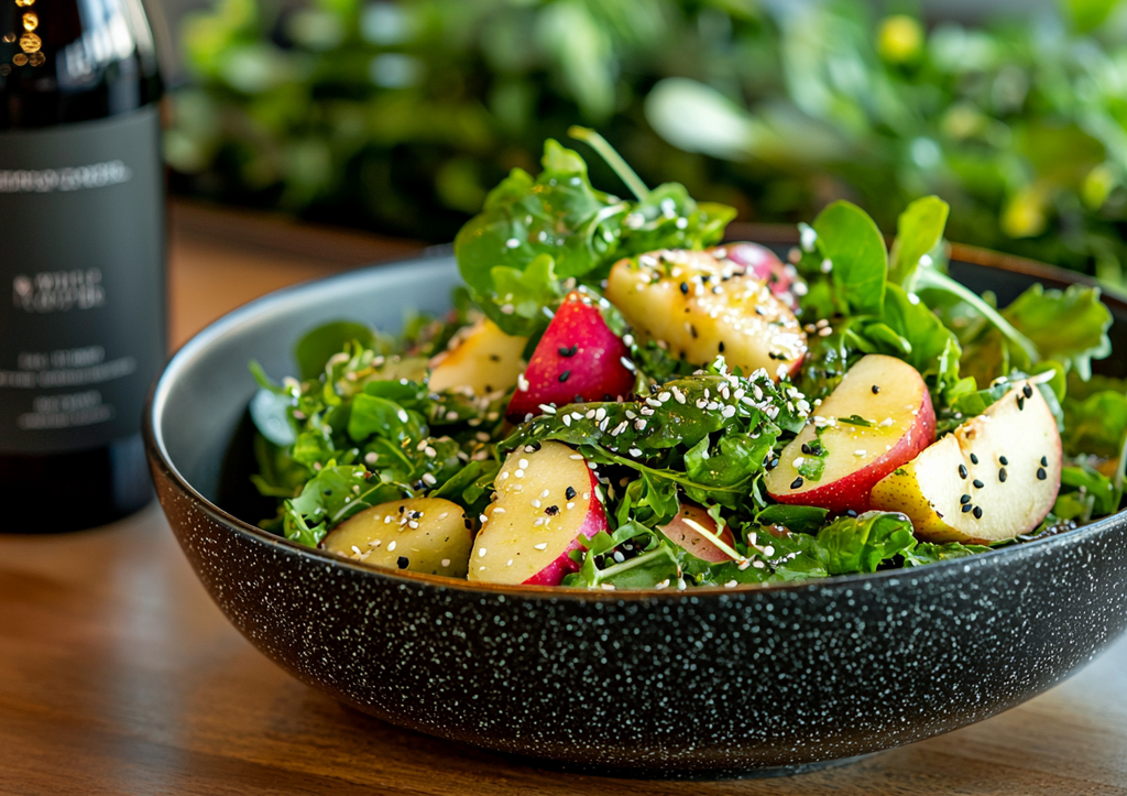 Яблоки стали любимым фруктом — готовлю обалденный салат! Идеален для диеты