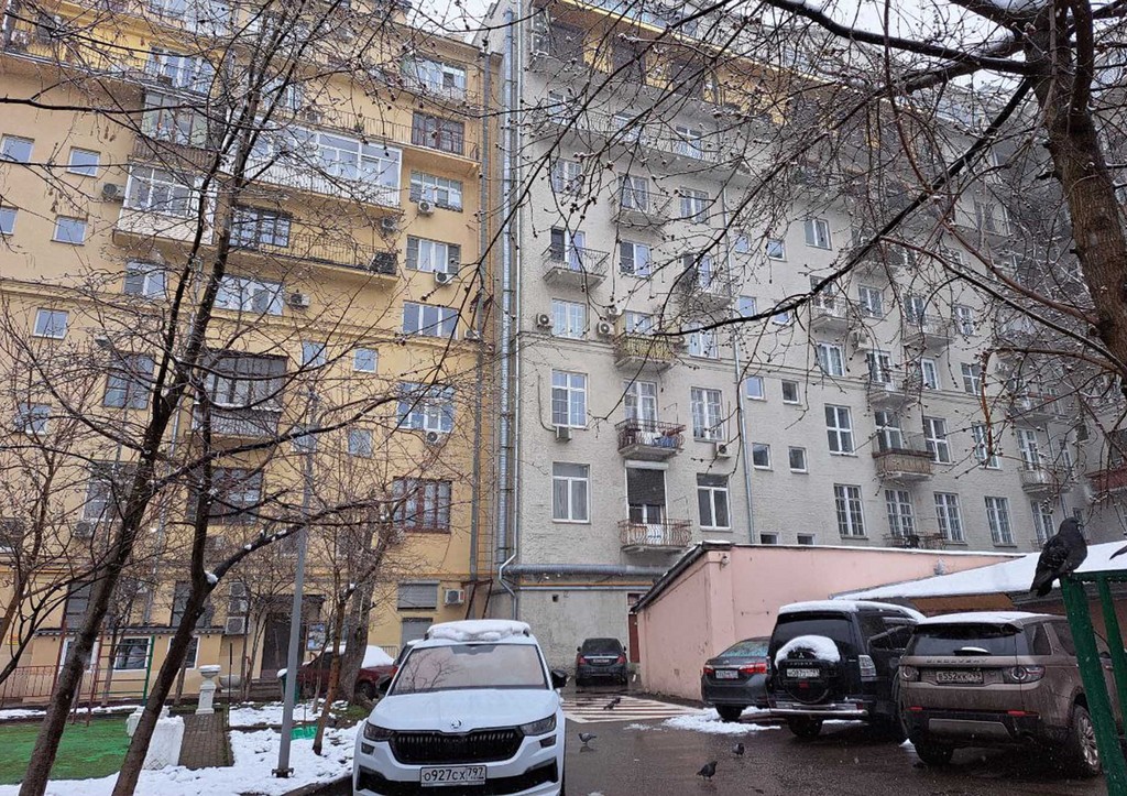 Дом Михаила Ефремова на Тверской улице в Москве