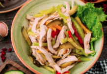 Салат с цыпленком и сальсой из болгарского перца — яркое блюдо для праздника вкуса salat s czyplenkom i salsoj iz bolgarskogo percza yarkoe blyudo dlya prazdnika vkusa-ekaterinburgu-ru-174405563900-0