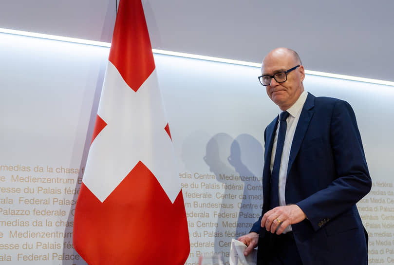 Глава Минобороны Швейцарии Мартин Пфистер