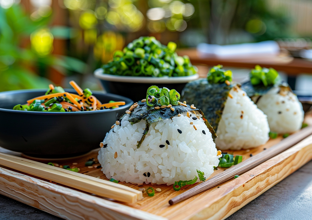 Быстрый перекус из риса и красной рыбы: рецепты онигири