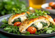 Волшебные куриные кармашки с моцареллой и соусом песто откроют новый вкус филе volshebnye kurinye karmashki s moczarelloj i sousom pesto otkroyut novyj vkus file-ekaterinburgu-ru-174421718100-0