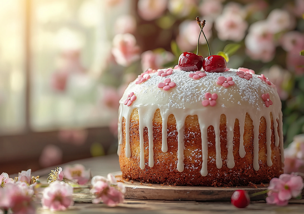 Пачка слоеного теста и одно яйцо: нежный кулич с сюрпризом на Пасху!