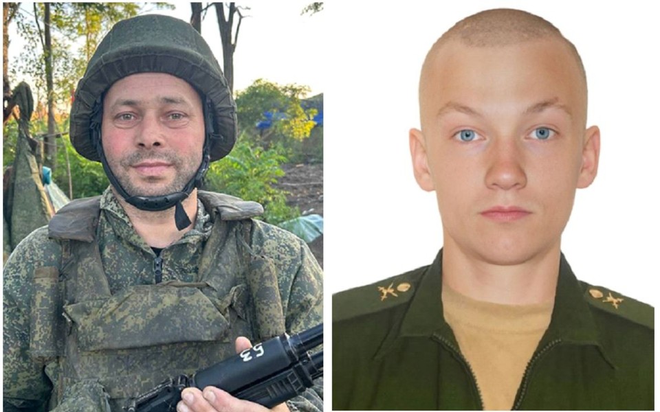 Ефрейтор Александр Арсентьев и рядовой Алексей Лебедев