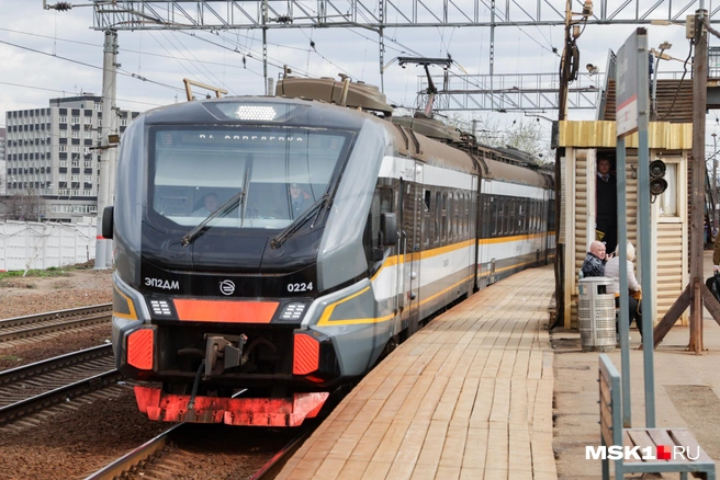Инцидент произошел на станции в Красногорске | Источник: Дмитрий Толстошеев / MSK1.RU