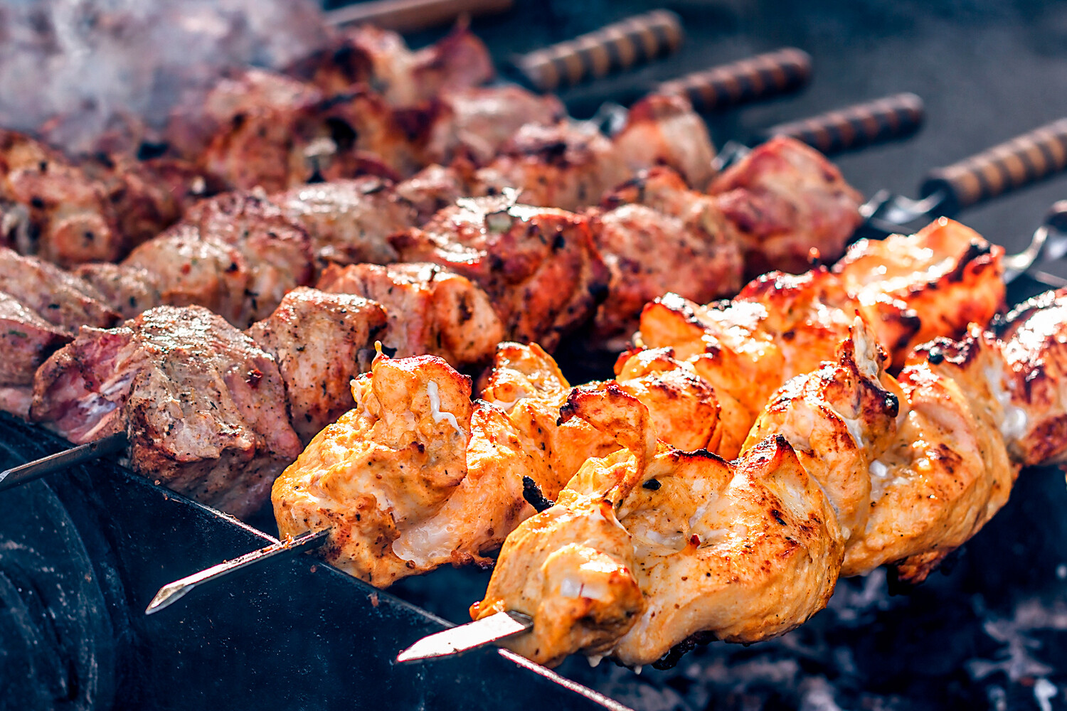 Елена Чуракина из СберЗдоровья и Сергей Лопатин о полезном шашлыке-0