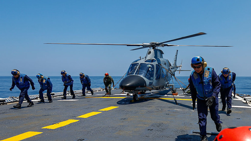 Судно, участвовавшее в военных учениях Филиппин и США, затонуло до их начала