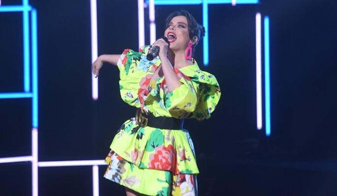 Наташа Королева выступила в Кремле в откровенном наряде