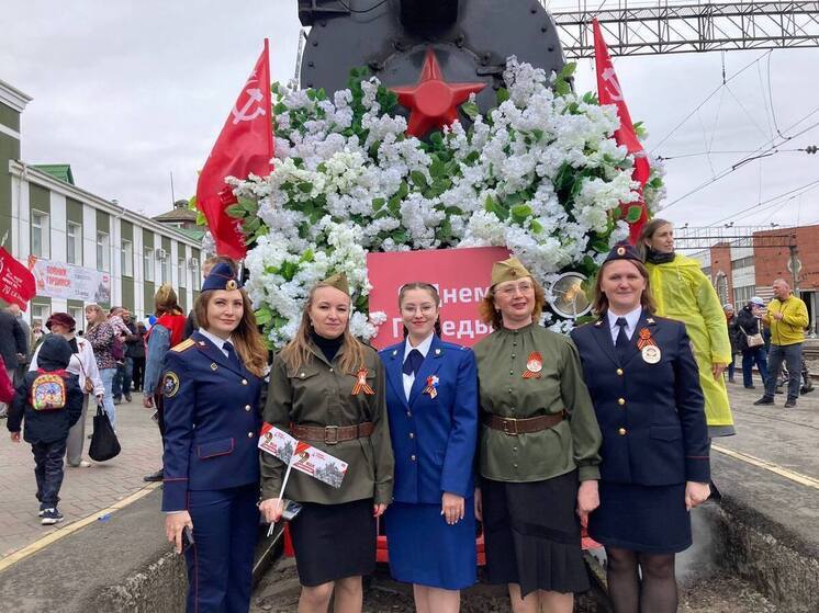 8 мая в Курган прибыл «Поезд Победы»