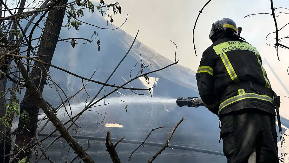 Площадь лесных пожаров в Бурятии сократилась