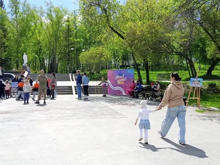 В Парке Маяковского прошел фестиваль уличных игр «Street games»
