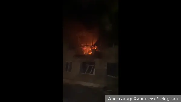 ВСУ ударили беспилотниками по многоквартирным домам в Рыльске