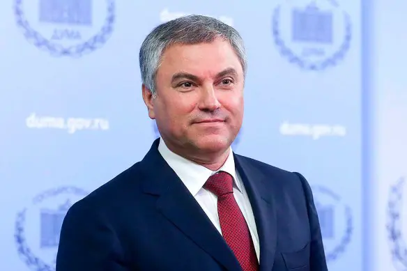 Вячеслав Володин. Фото: duma.gov.ru