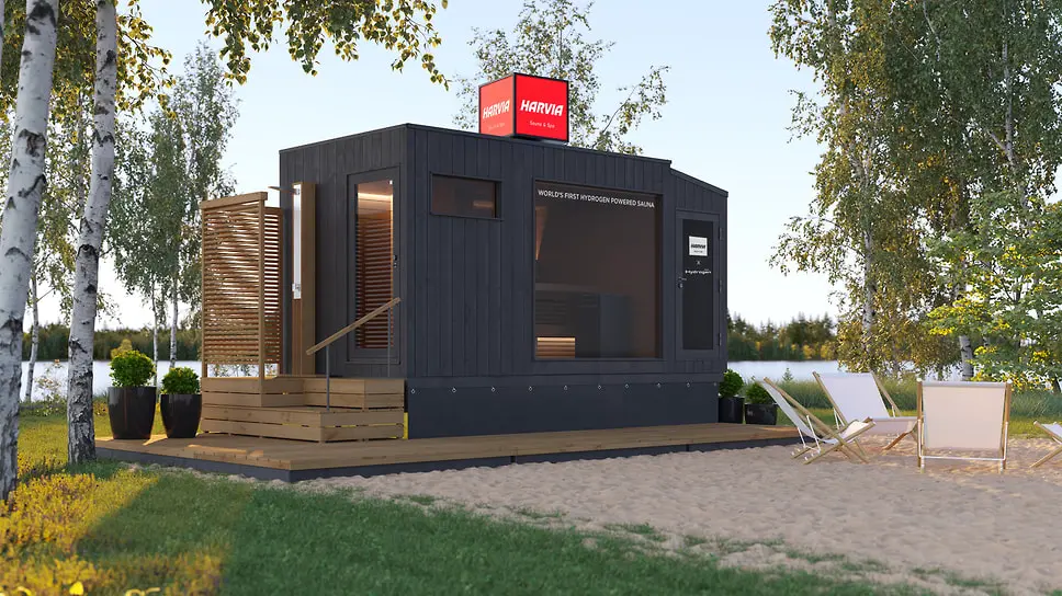 Сауна от Toyota и Harvia