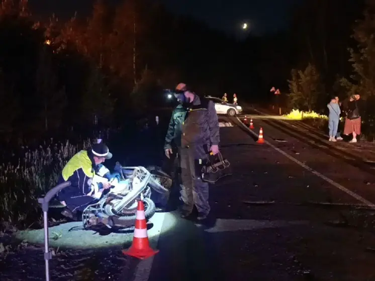 На старом Московском тракте погиб водитель мотоцикла «Минск»