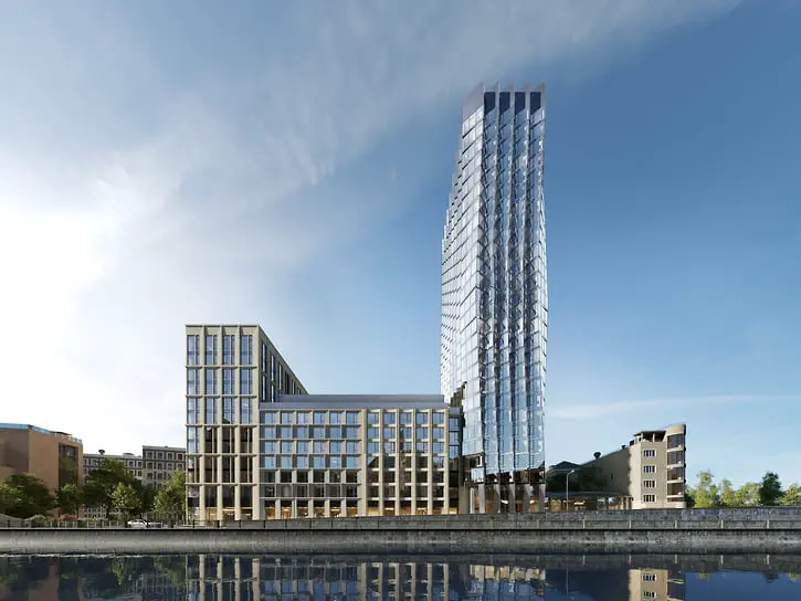 Рендер элитного жилого комплекса «Монблан»