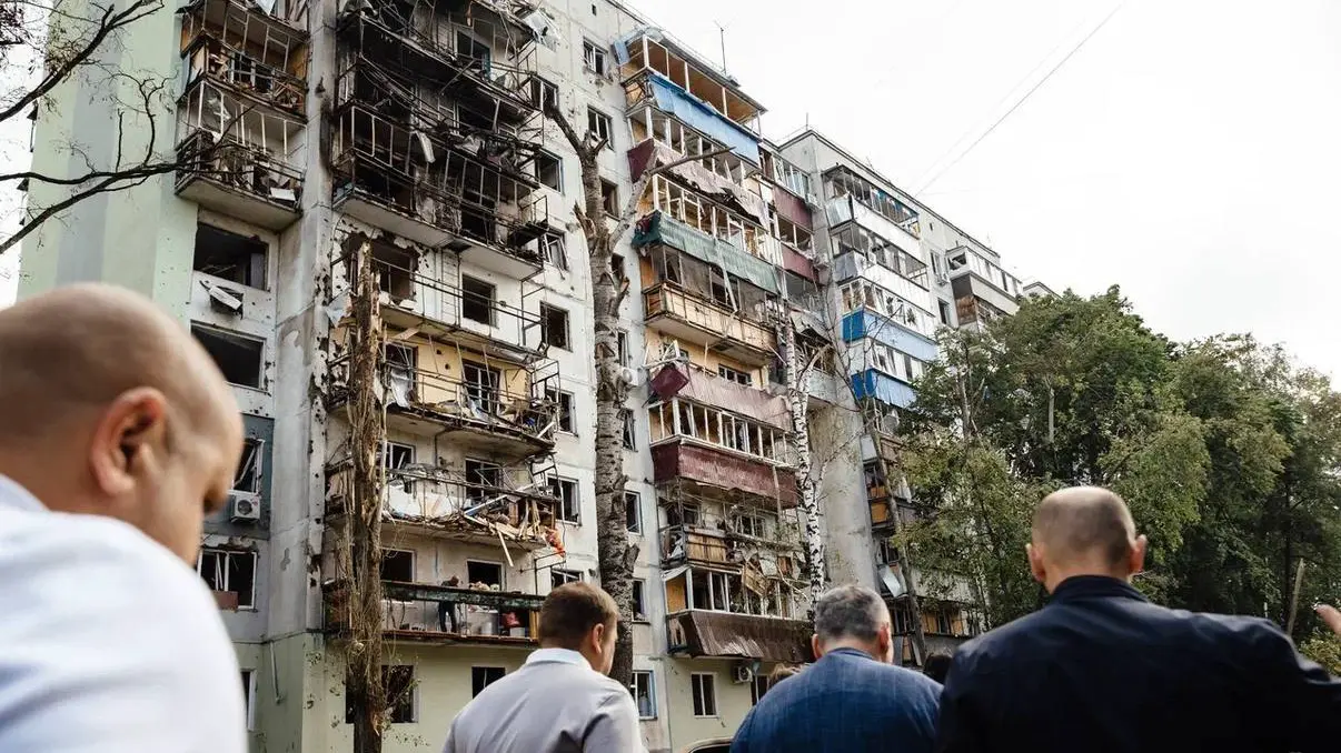 Хинштейн показал последствия ночной атаки ВСУ на Курск