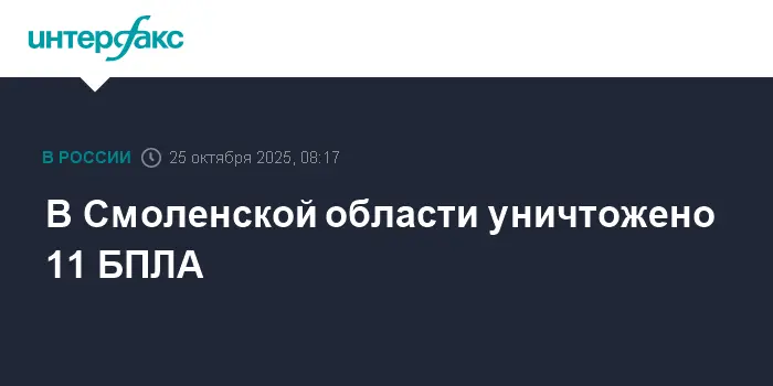 Успешная нейтрализация 11 БПЛА в Смоленской области укрепляет безопасность-0