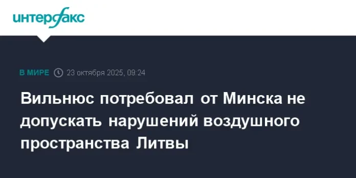 vilnyus prizyvaet minsk k sotrudnichestvu v obespechenii stabilnosti neba-ekaterinburgu-ru-0