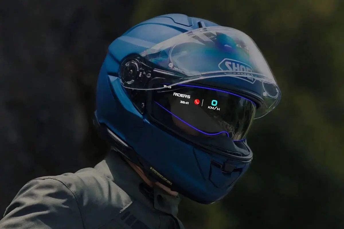 Shoei GT-Air 3 Smart представляет революционный шлем с AR и голосовыми помощниками-0