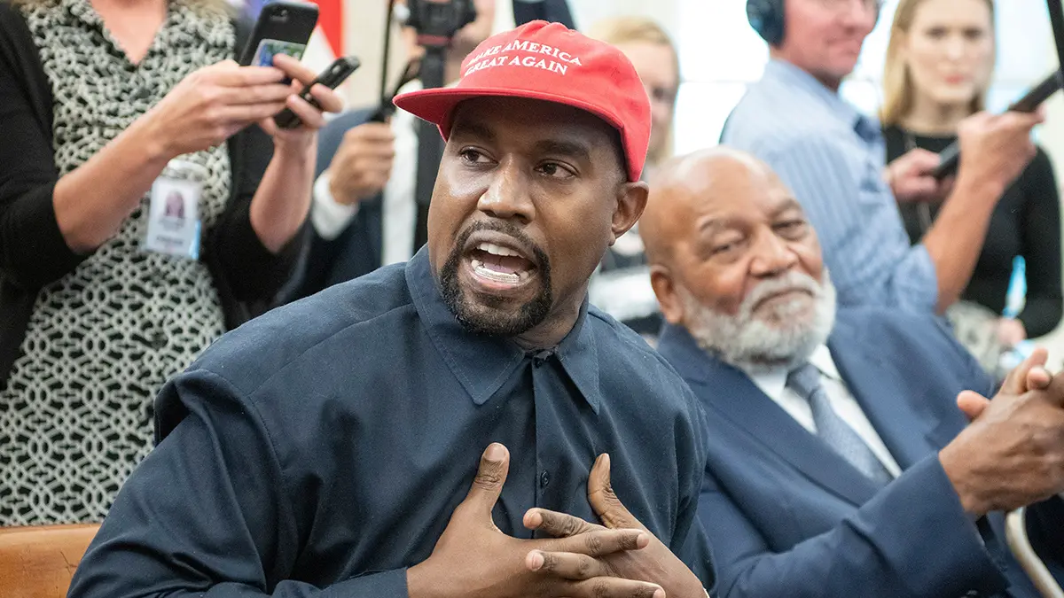 Канье Уэст в беседе с раввином извинился перед еврейским народом