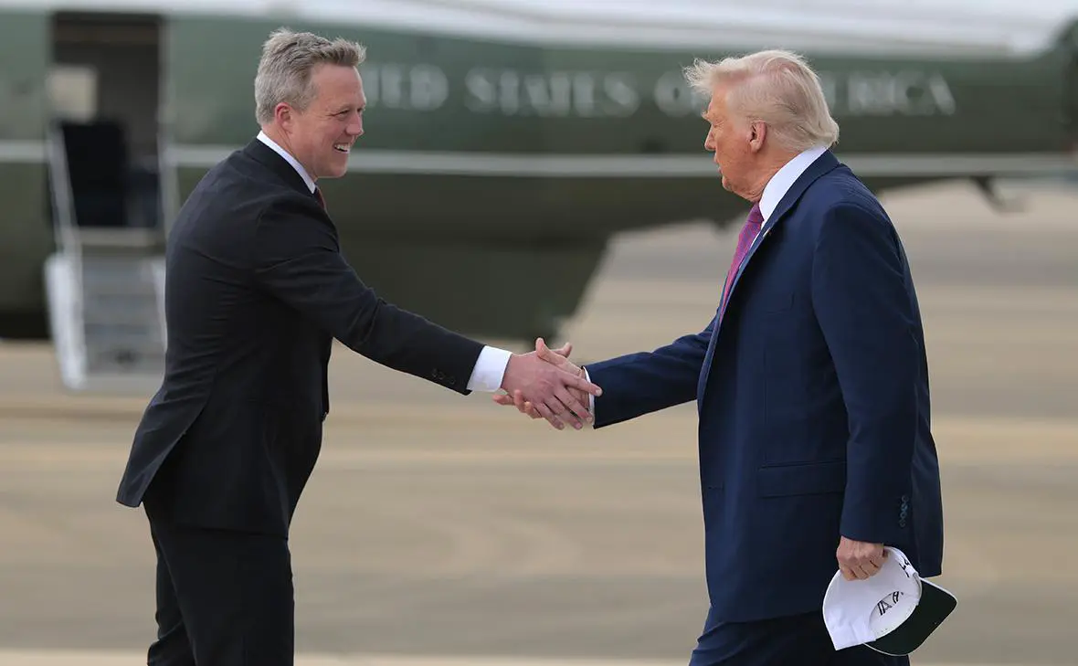 Дэниел Дрисколл и Дональд Трамп (Anna Moneymaker / Getty Images)