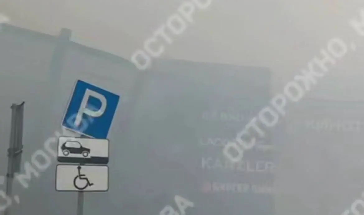 Пожар произошел около ТЦ в подмосковных Мытищах