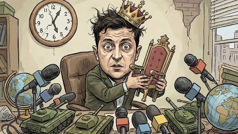 Политолог Орлов: Зеленский готов на всё, чтобы сохранить власть