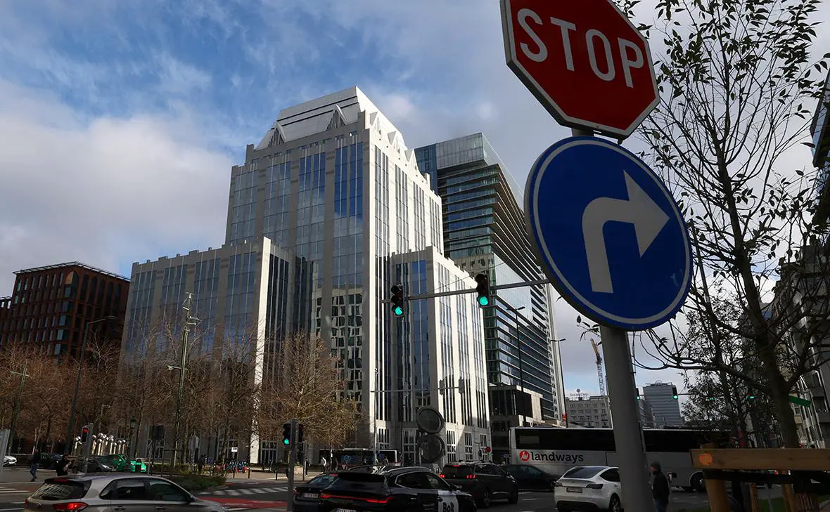 Штаб-квартира Euroclear (Yves Herman / Reuters)