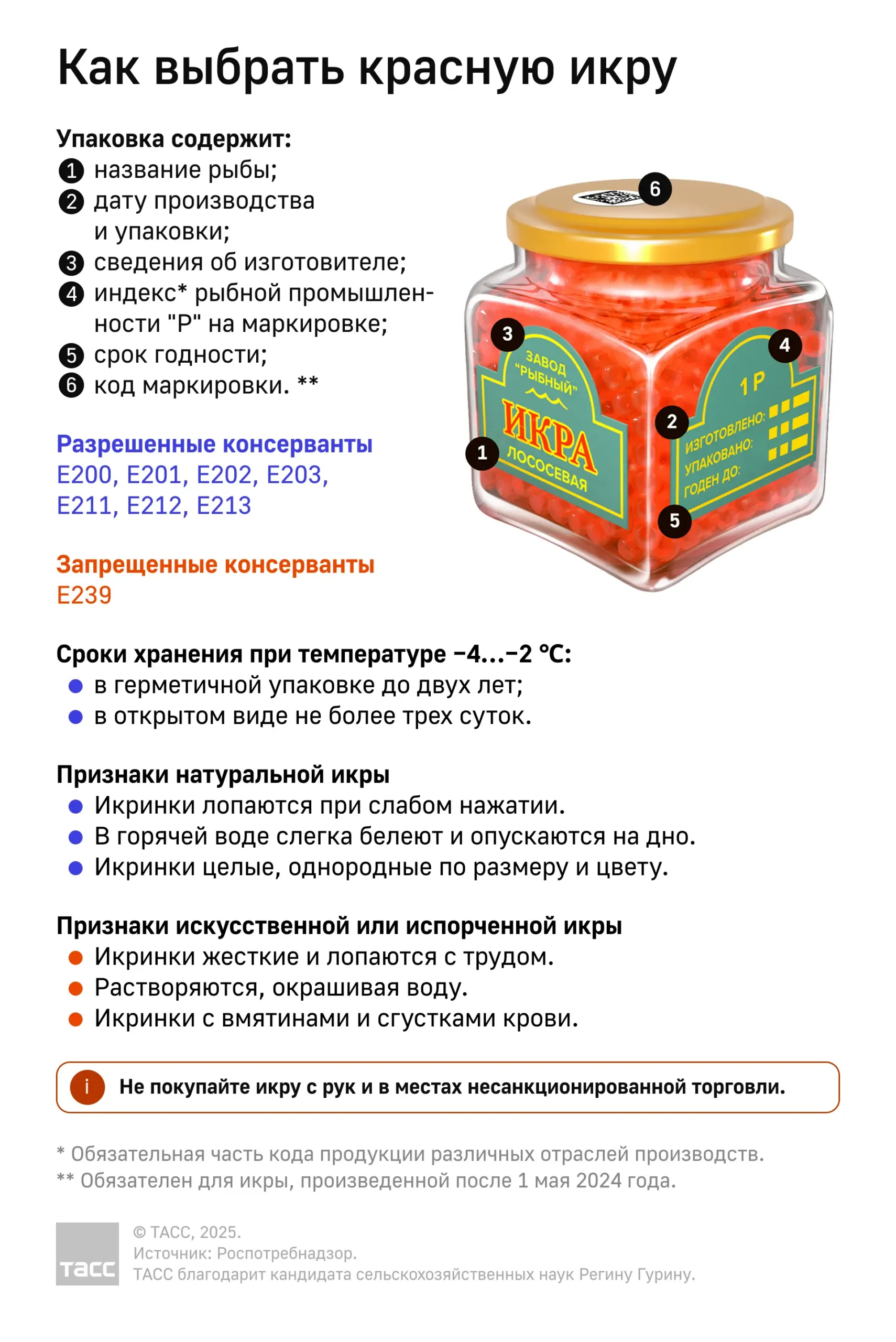 Как правильно выбрать красную икру