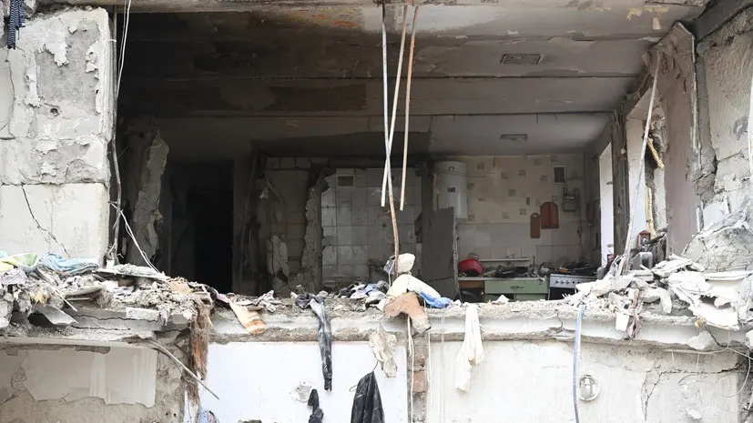 Газ и свет частично подали в повреждённые взрывом дома в Севастополе