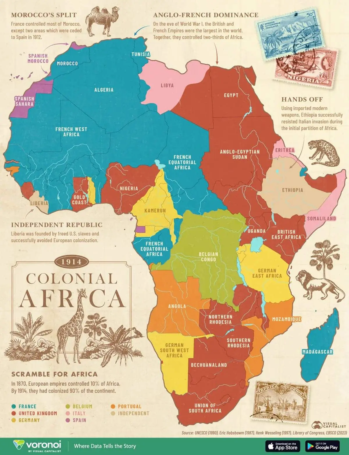 История Африки – как Британия и Франция континент делили-0