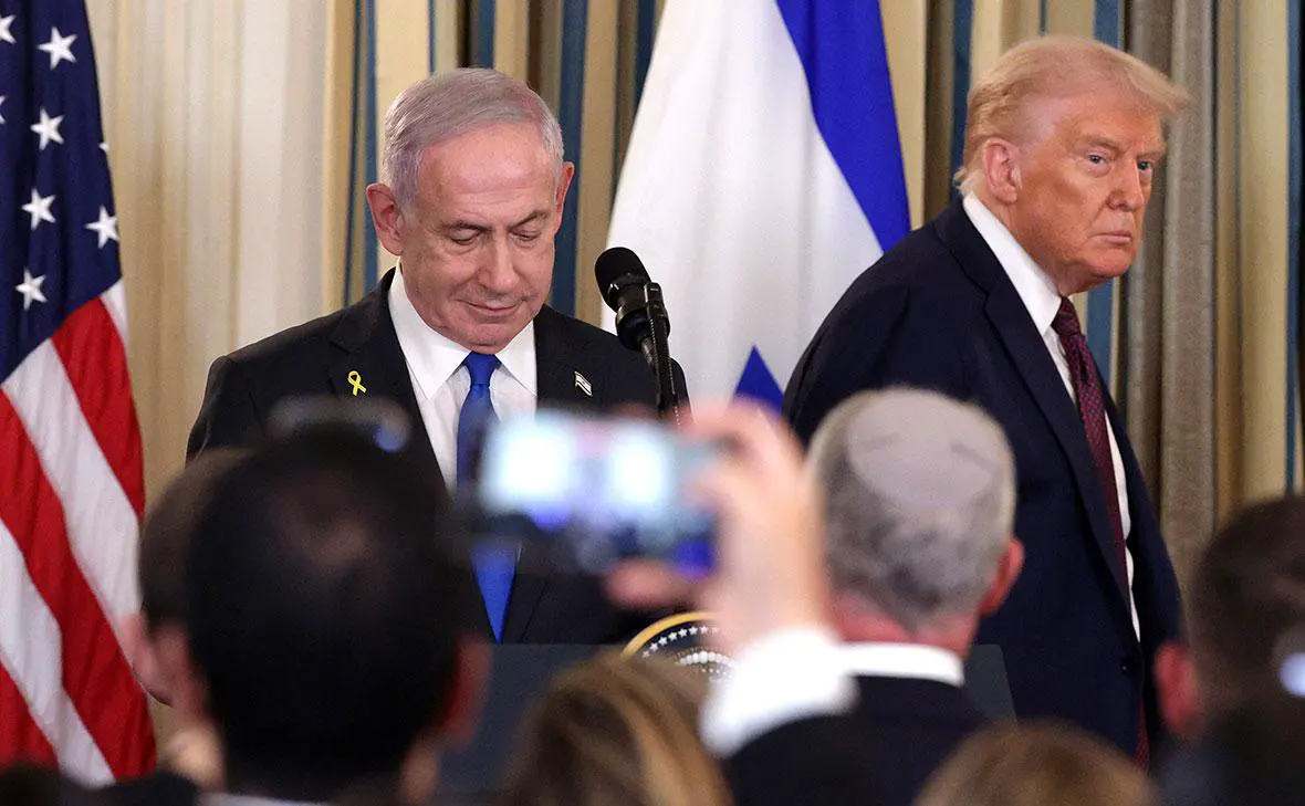 Биньямин Нетаньяху и Дональд Трамп (Alex Wong / Getty Images)