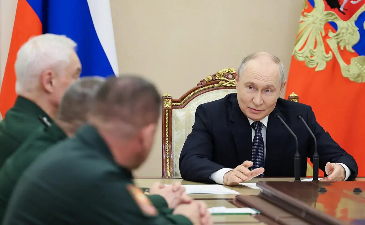 Владимир Путин (Александр Казаков / Sputnik / Reuters)