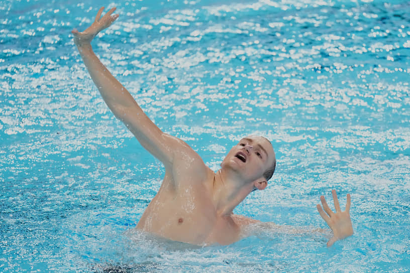 Александр Мальцев на чемпионате мира по водным видам спорта в Сингапуре