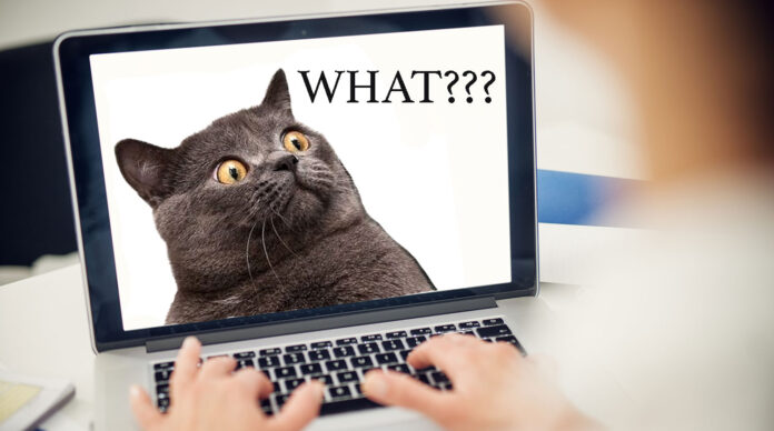 Close up of a hands on a keyboard