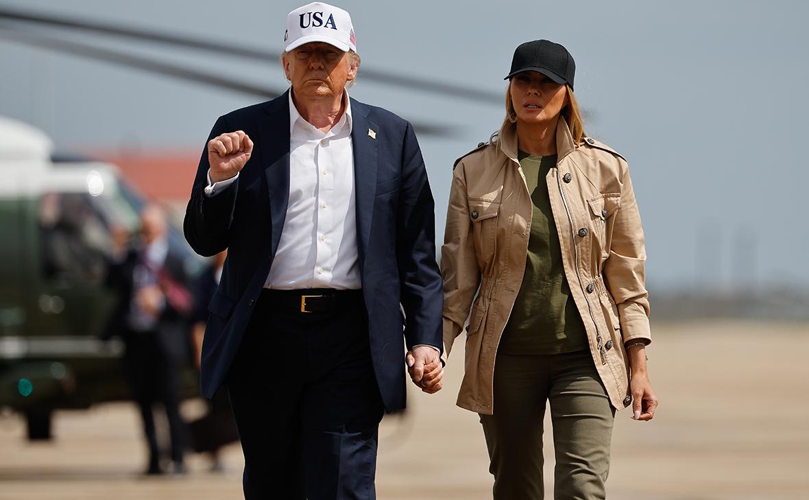 Дональд Трамп с женой Меланией (Chip Somodevilla / Getty Images)